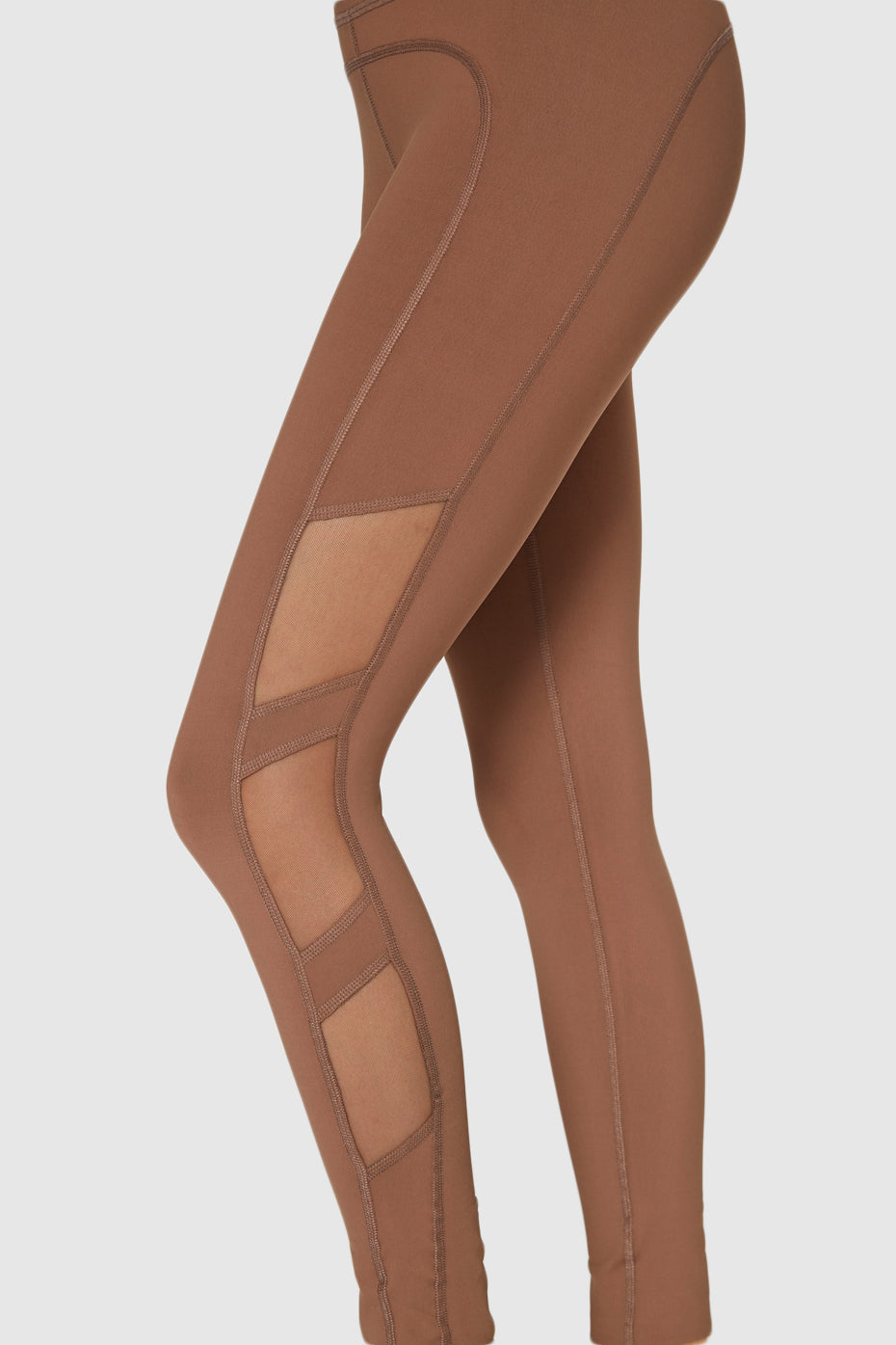 Women's Speed Mesh Legging Made in USA detail view 3