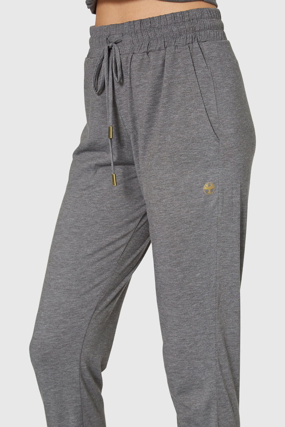 Women's Essential Jersey Jogger Made in USA side view