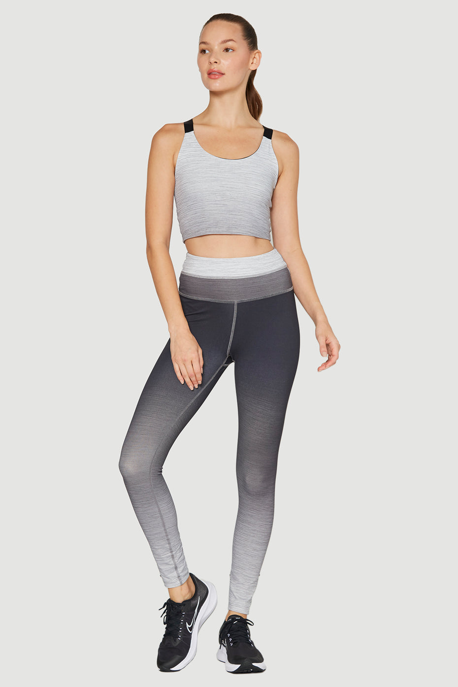 Women's Ombre Leggings Made in USA detail view 2
