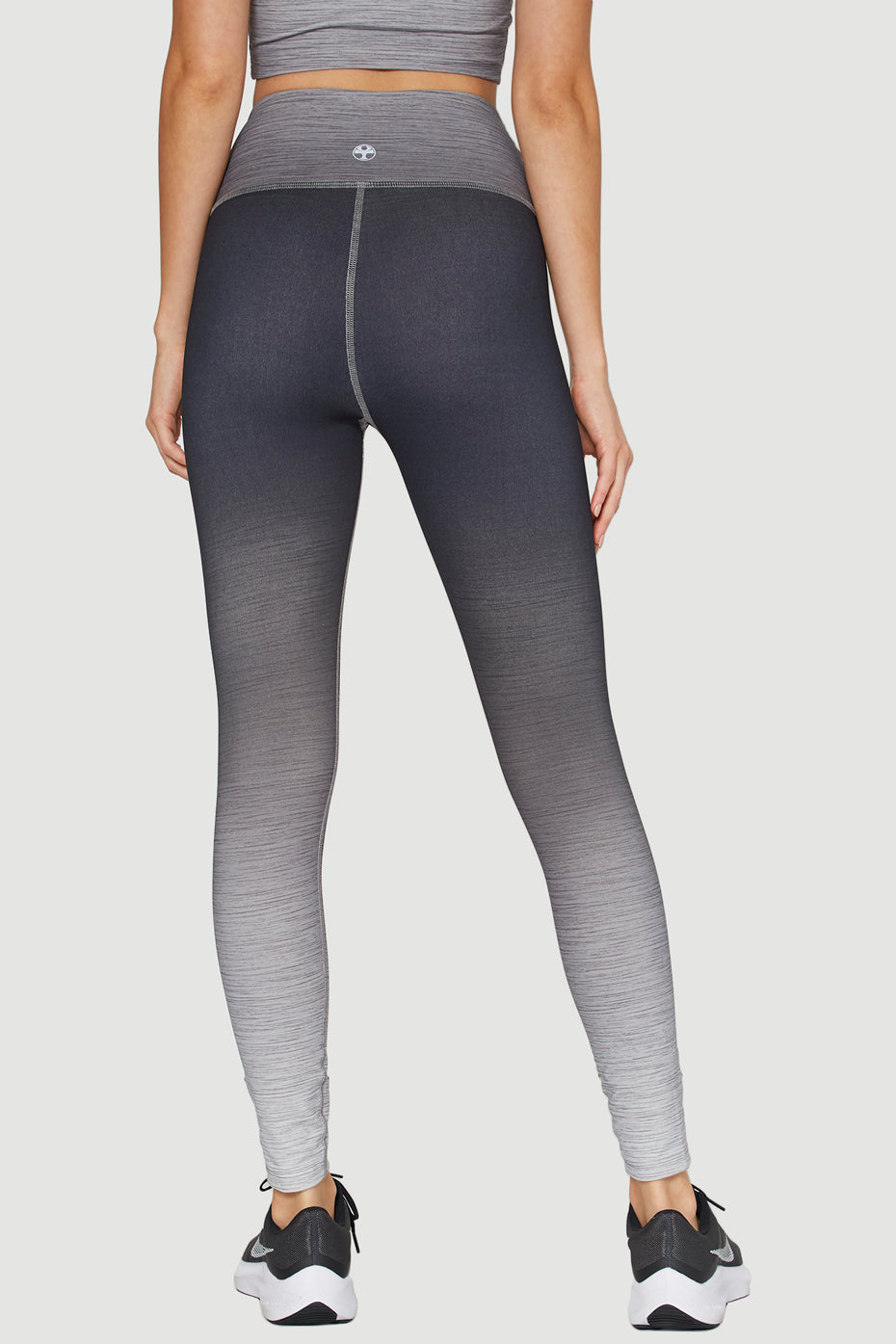 Women's Ombre Cross Yoga 2-Piece Set Made in USA detail view 4