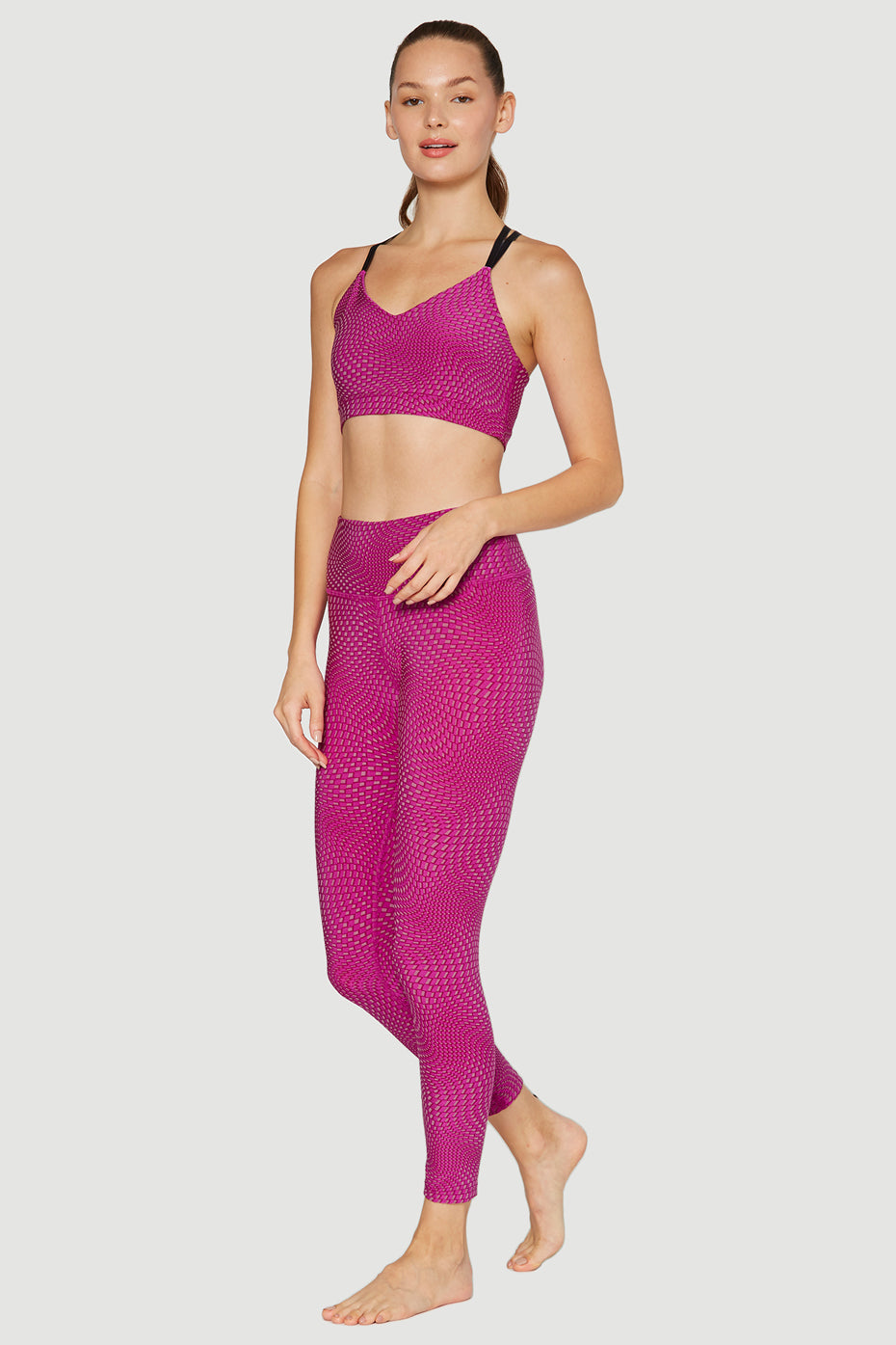 Women's Galaxy Sculpt Yoga 2-Piece Set Made in USA detail view 5