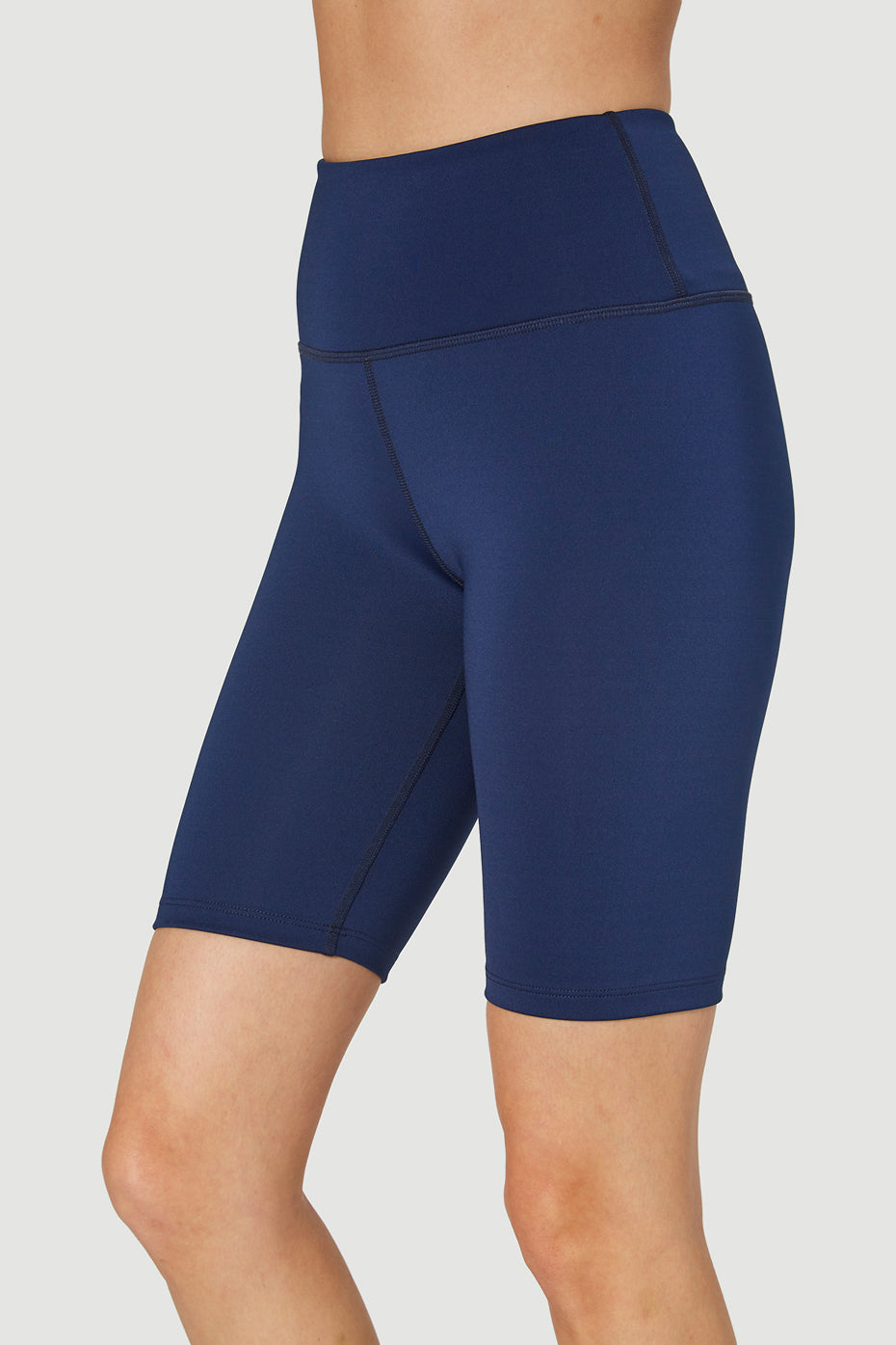 navy blue biker shorts