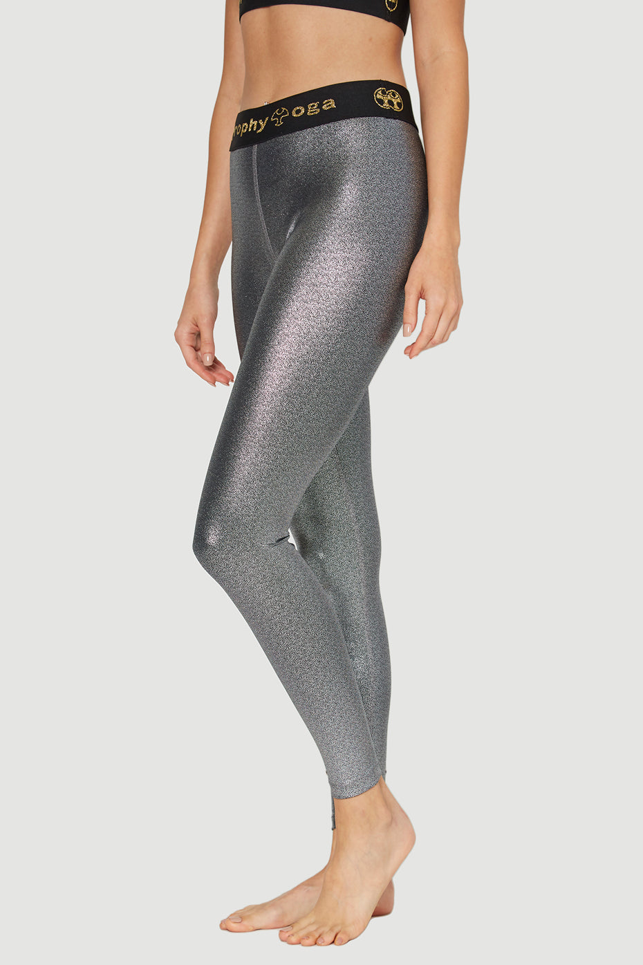 HEROINE SPORT Marvel metallic stretch leggings