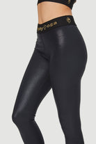 Women's Micro Dot Leggings Made in USA detail view 13