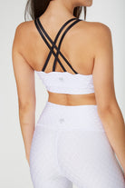 Women's Scallop Strappy Bra Made in USA detail view 11