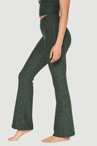 Women's Soft Heather Jersey Flare Leggings detail view 9