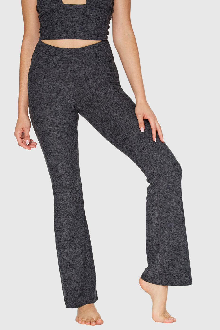 Women's Soft Heather Crossline Flare Set detail view 5