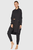 Women's Cocoon Cardigan Made in USA back view