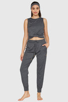 Women's Twister Crop Tank Made in USA detail view 1