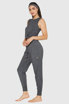 Women's Twister Crop Tank Made in USA detail view 2
