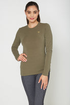 Women's Classic Crew Long Sleeve Made in USA detail view 9