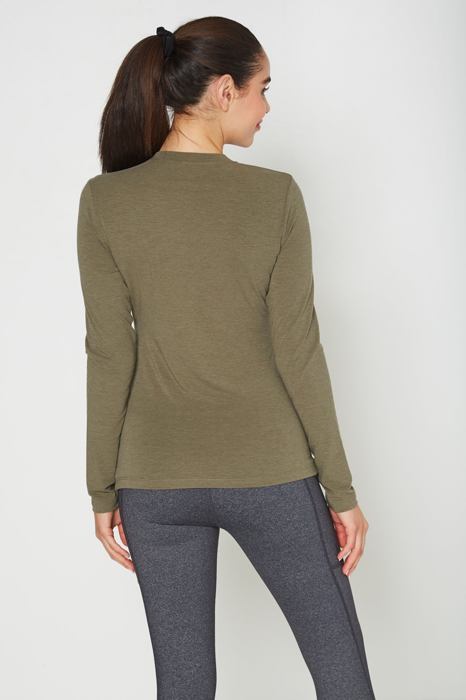 Women's Classic Crew Long Sleeve Made in USA detail view 10