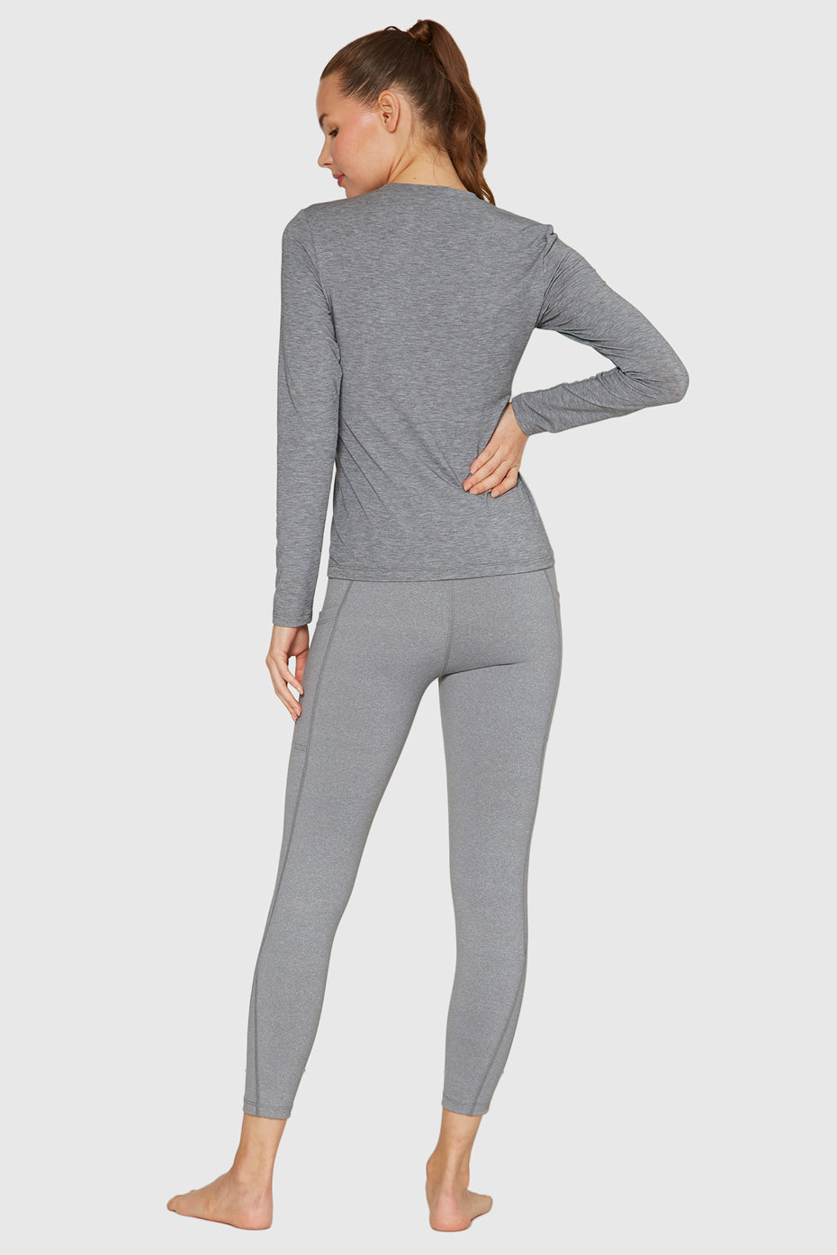 Women's Classic Crew Long Sleeve Made in USA detail view 22