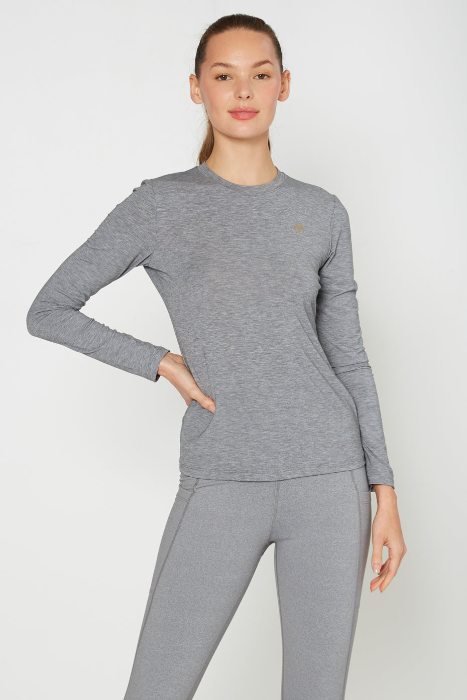 Women's Classic Crew Long Sleeve Made in USA detail view 18