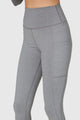 Women's Stretch Heather Pocket Legging Made in USA detail view 6