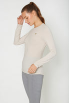 Women's Classic Crew Long Sleeve Made in USA side view