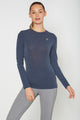 Women's Classic Crew Long Sleeve Made in USA detail view 3