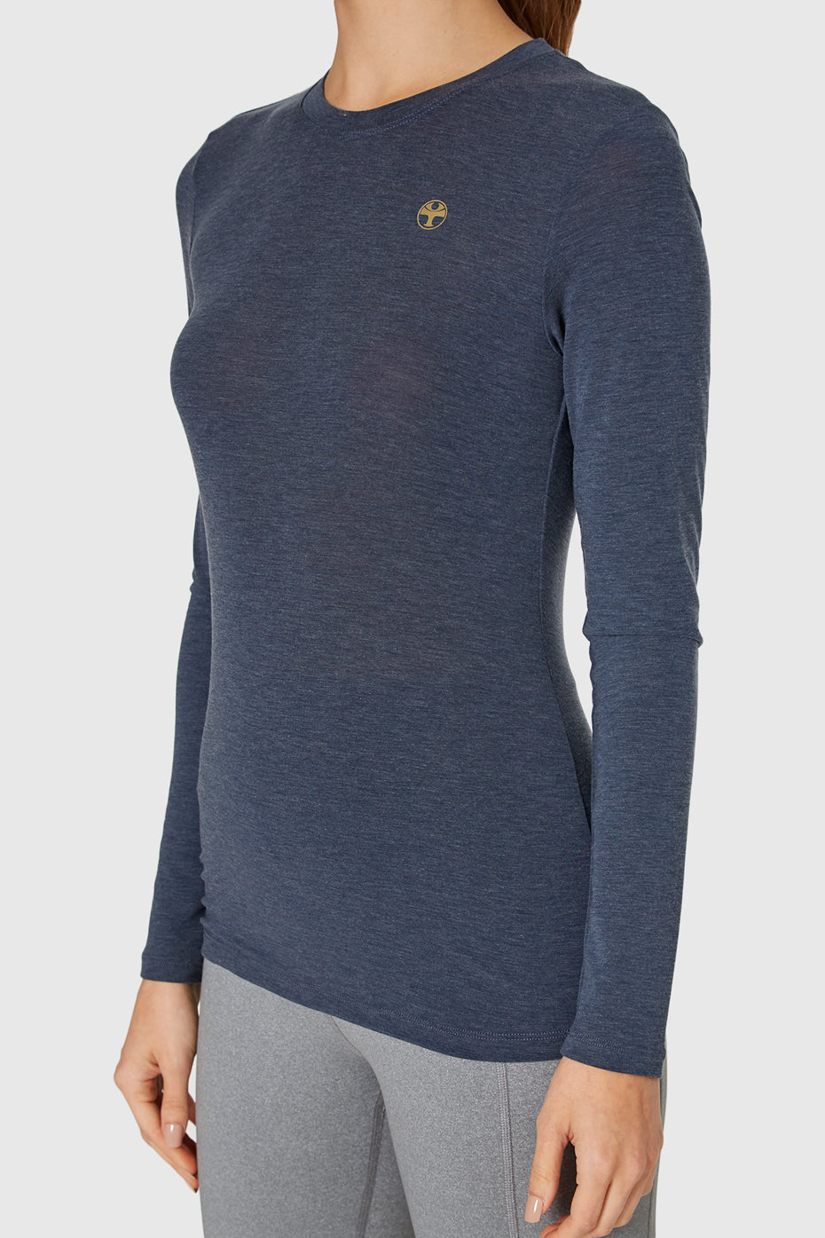 Women's Classic Crew Long Sleeve Made in USA detail view 8