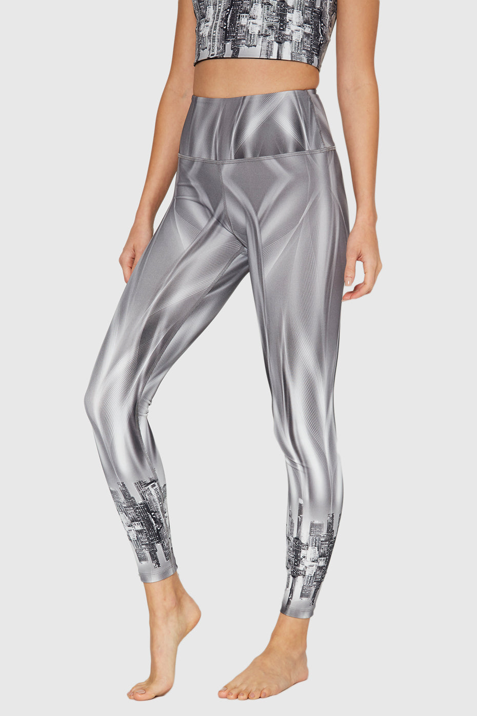 Women's City Leggings Made in USA front view