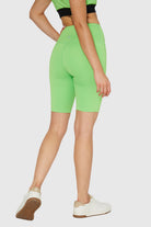 Women's Scuba Biker Shorts Made in USA back view