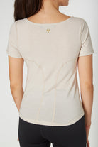 Women's Essential Stretch Tee Made in USA detail view 15