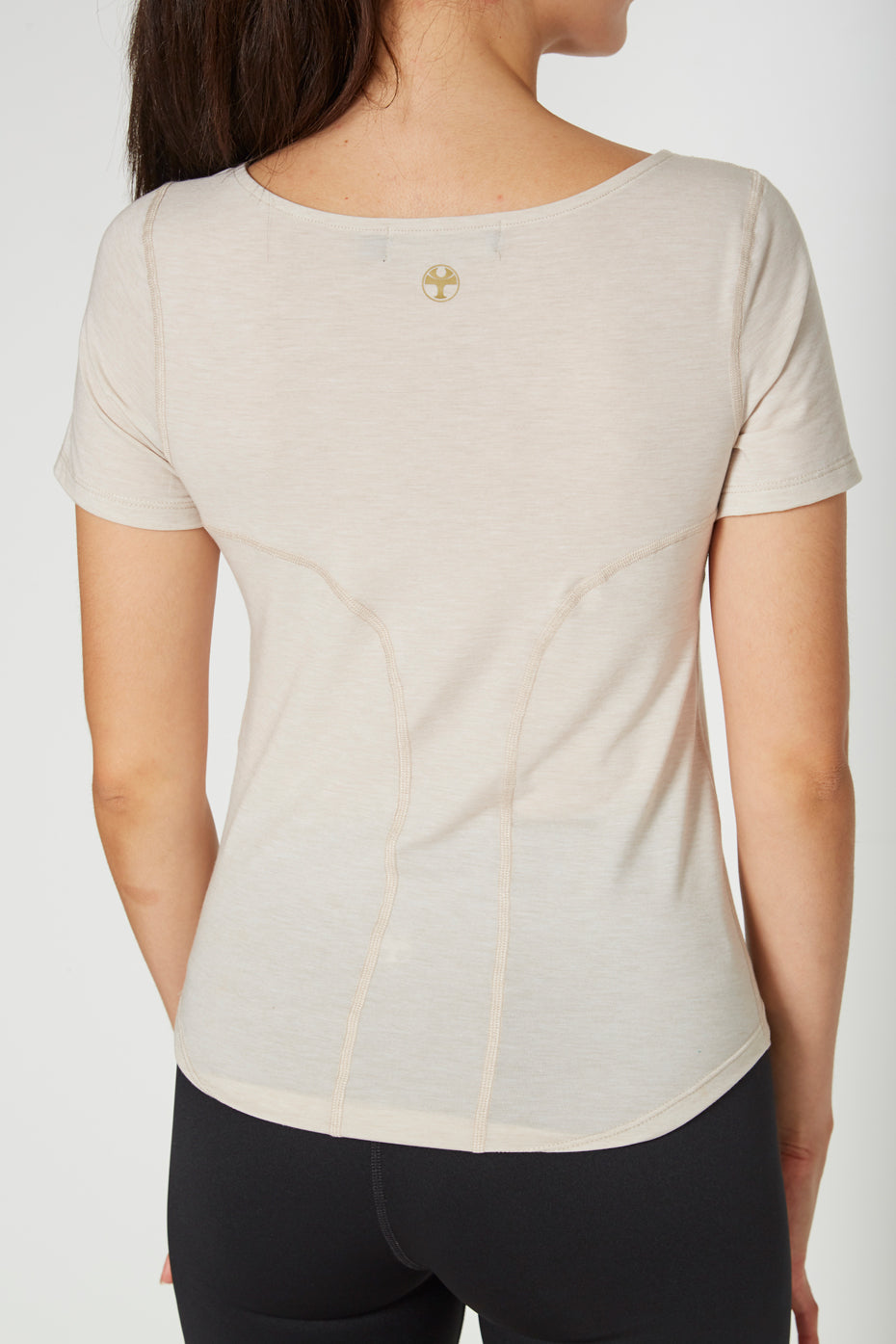 Women's Essential Stretch Tee Made in USA detail view 15